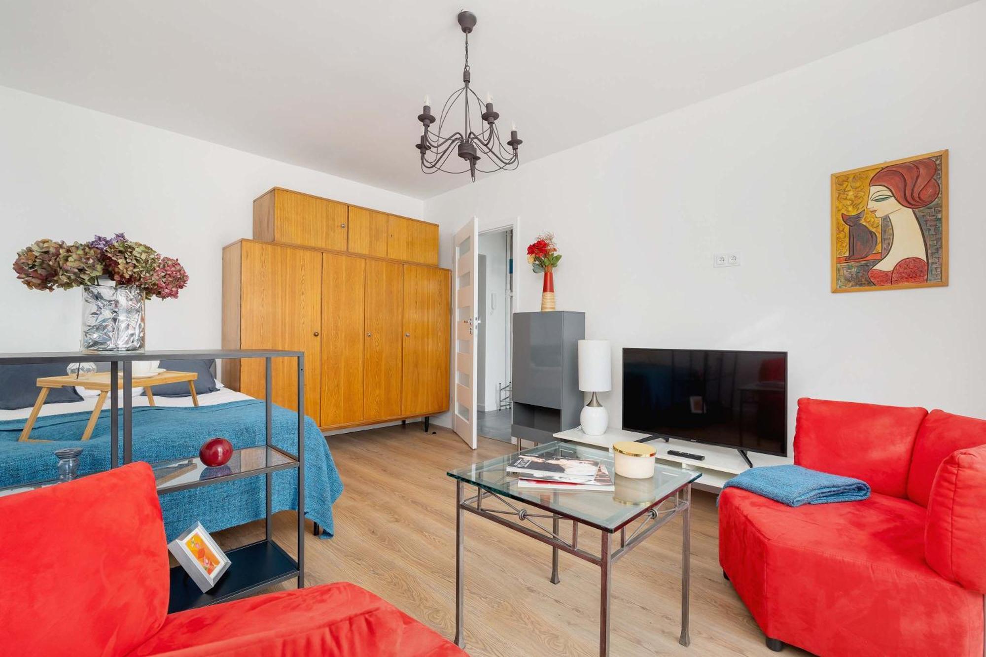 Colorful Studio Near The Spodek Arena In Katowice By Noclegi Renters Dış mekan fotoğraf