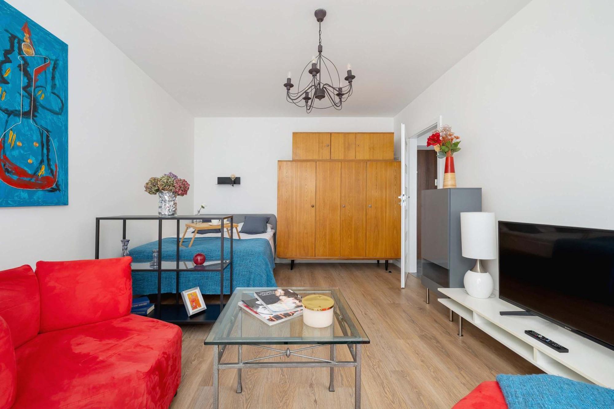 Colorful Studio Near The Spodek Arena In Katowice By Noclegi Renters Dış mekan fotoğraf